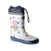 Peppa Pig Kinder/kinderen splash polka dot wellington laarzen