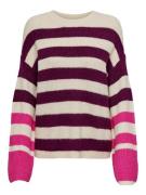 Only Jdydrea ls oneck wide sl stripe pu dessin