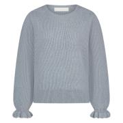 Nukus Fw24066 32 fancy pullover sleeve ice blue