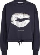 Co'Couture Crop tie cleancc kiss sweat ink