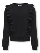 Only Kogmirta l/s o-neck frill swt