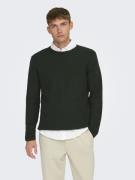 Only & Sons Onseric reg 12 struc crew knit noos