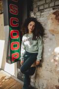 Looxs Revolution Sweater green foam amsterdam voor meisjes in de kleur