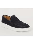 Giorgio 13710 loafer donkerblauw met witte zool