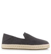 Toms santiago black espadrilles heren