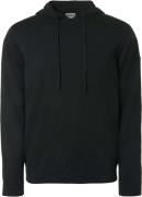 No Excess Pullover hooded solid black