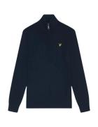 Lyle and Scott Lyle&scott cotton merino quarter zip truien kn2112vc