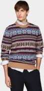 Tommy Hilfiger Pullover gifting wool blend fairisle c mw0mw37026/0hd