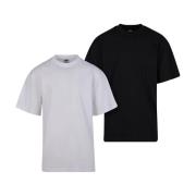 Urban Classics Heren-t-shirt lang (set van 2)