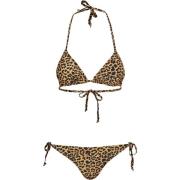 Urban Classics Dames bikini luipaardmotief