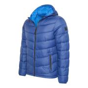 Cappuccino Italia Hooded winter jacket navy