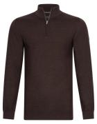 Cavallaro Merino half zip pullover truien 118245001