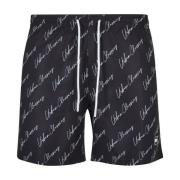 Urban Classics Heren script logo zwemshort