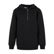 Urban Classics Jongens half zip boxy hoodie