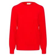 KAFFE Kaanna pullover-fiery red