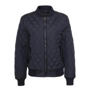 Urban Classics Dames diamond nylon gewatteerd jasje