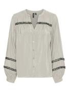 Vero Moda Vmdemi detail ls top wvn ga