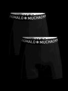 Muchachomalo Boxershorts basic02 black 2-p