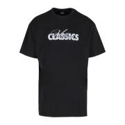 Urban Classics Heren cursief logo zwaargewicht oversized t-shirt