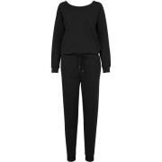 Urban Classics Dames badstof jumpsuit met lange mouwen