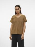 Vero Moda Vmroxanne s/s v-neck top jrs btq ga