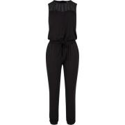 Urban Classics Dames technisch lange jumpsuit van mesh