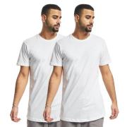 Urban Classics Heren lang t-shirt (set van 2)