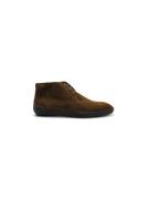 Floris van Bommel enkelhoge suede veterboot met verwisselbaar voetbed ...