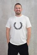 Fred Perry Cross stitch t-shirt