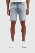 Purewhite Regular fit denim short the miles