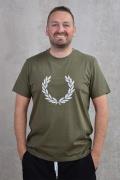 Fred Perry Cross stitch t-shirt