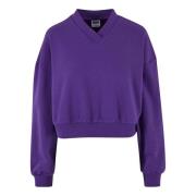 Urban Classics Dames sweatshirt met ronde hals