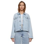 Urban Classics Dames 80s oversized denim jas