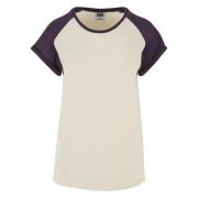 Urban Classics Dames contrast raglan t-shirt