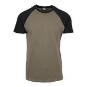 Urban Classics Heren contrast raglan t-shirt