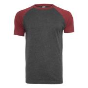 Urban Classics Heren contrast raglan t-shirt