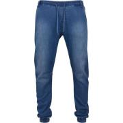 Urban Classics Heren gebreide denim joggingbroek