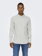 Only & Sons Onsroad slim structure stretch ls s