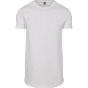 Urban Classics Heren kort opgedraaid t-shirt