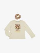 Mayoral Meisjes shirt longsleeve chickpea