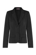 Studio Anneloes bright bonded blazer 94780 9000 black