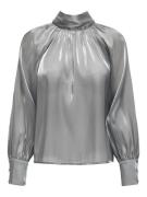 Jacqueline de Yong dani l/s bow top wvn 15335455 silver