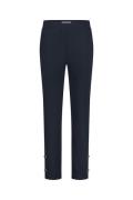 Studio Anneloes ivory button trousers 12010 6900 dark blue