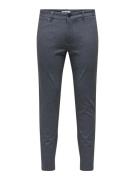 Only & Sons onsmark slim ditsy 020934 pant noos 22030256 dark