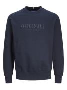 Jack & Jones Jorfrederiksberg sweat crew neck navy