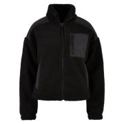 Urban Classics Dames sherpa fleece jas