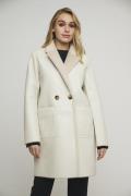 Rino & Pelle reversible double breated coat ivon.7002412 9030 birch