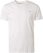 No Excess T-shirt crewneck solid basic white