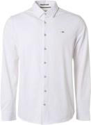 No Excess Shirt jersey stretch solid white