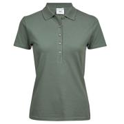 Tee Jays Dames luxe stretch poloshirt met korte mouwen